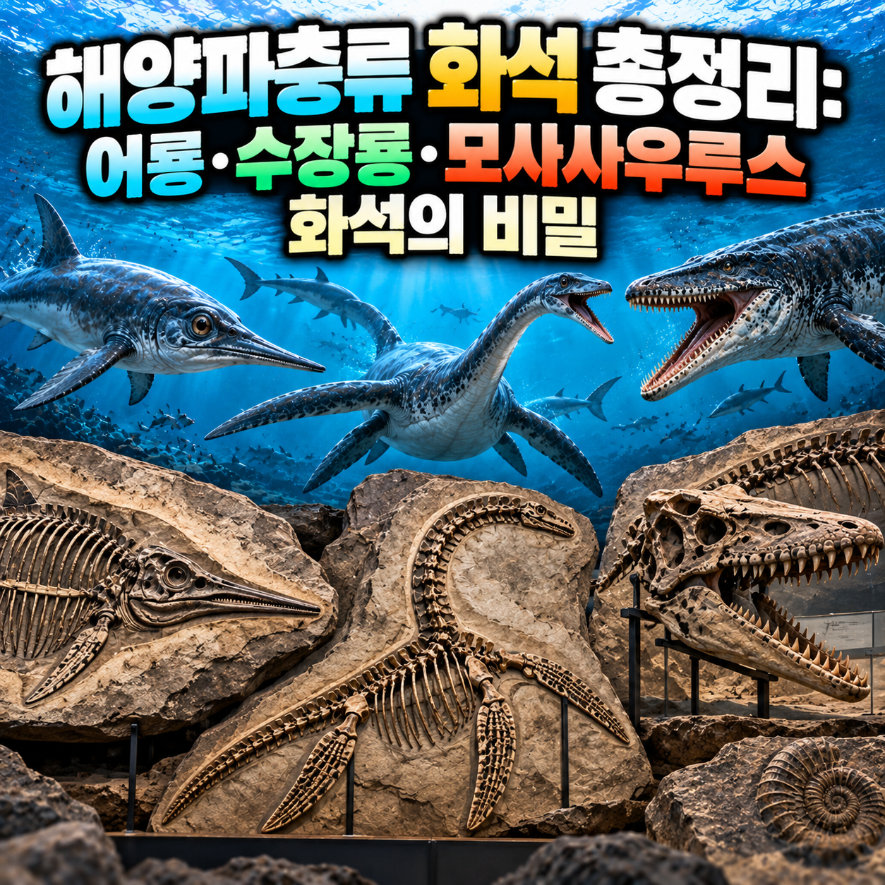 해양파충류 화석