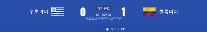 2024 코파아메리카 결승 일정 및 중계 보러가기