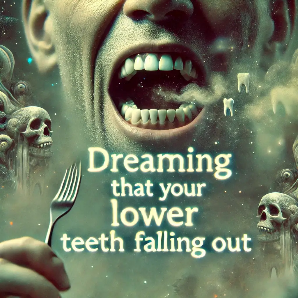 아래이빨 빠지는 꿈 해몽