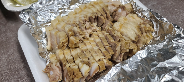 성남맛집 이가왕족발보쌈 보쌈주문 배달완료 내돈내산 보쌈 막국수 따뜻한보쌈