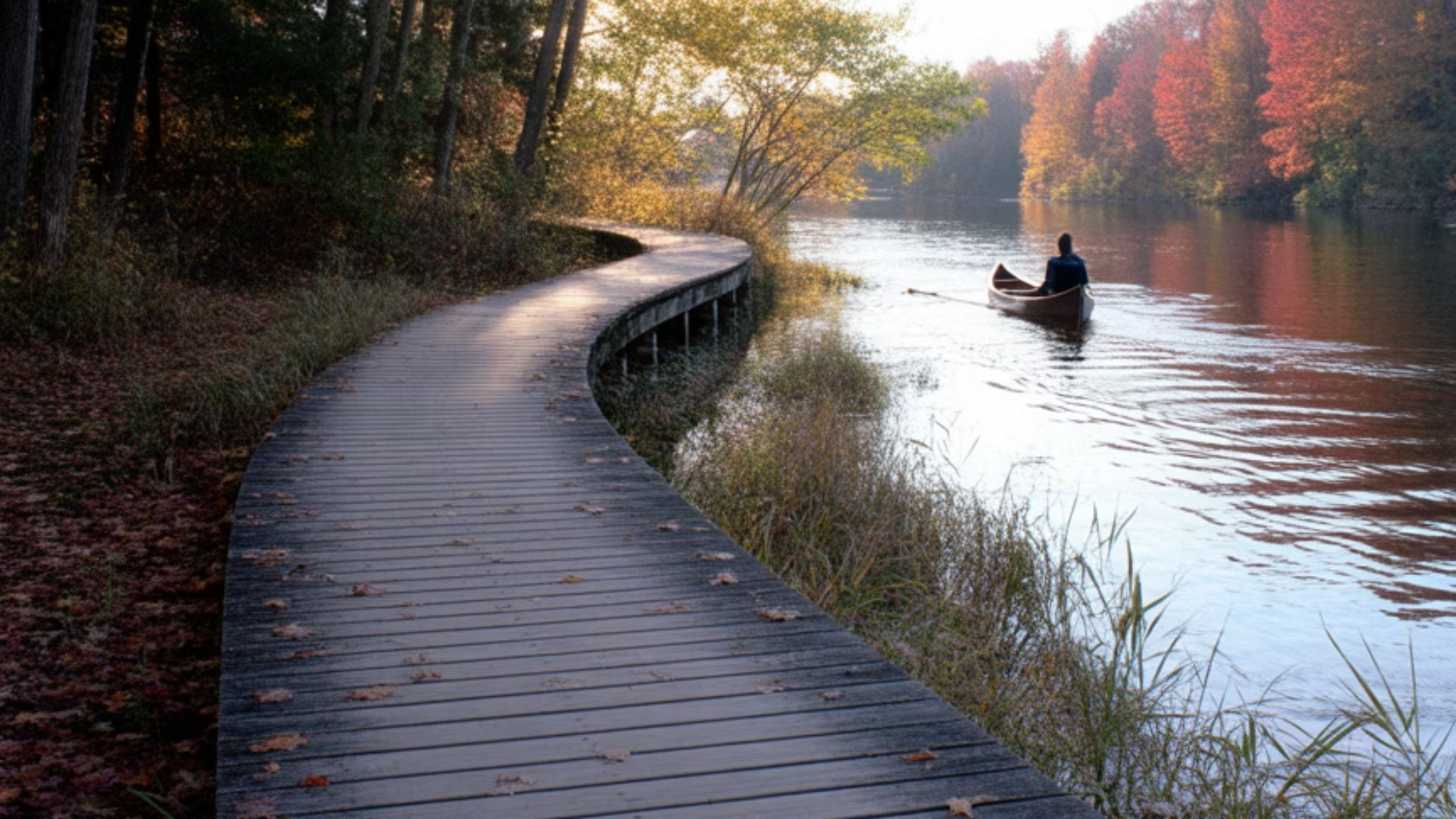 강변 산책 코스