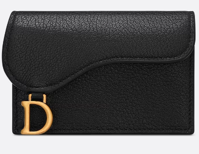 디올 카드지갑 - Saddle 플랩 카드 지갑