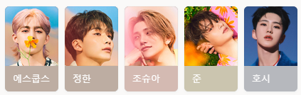 세븐틴 멤버소개