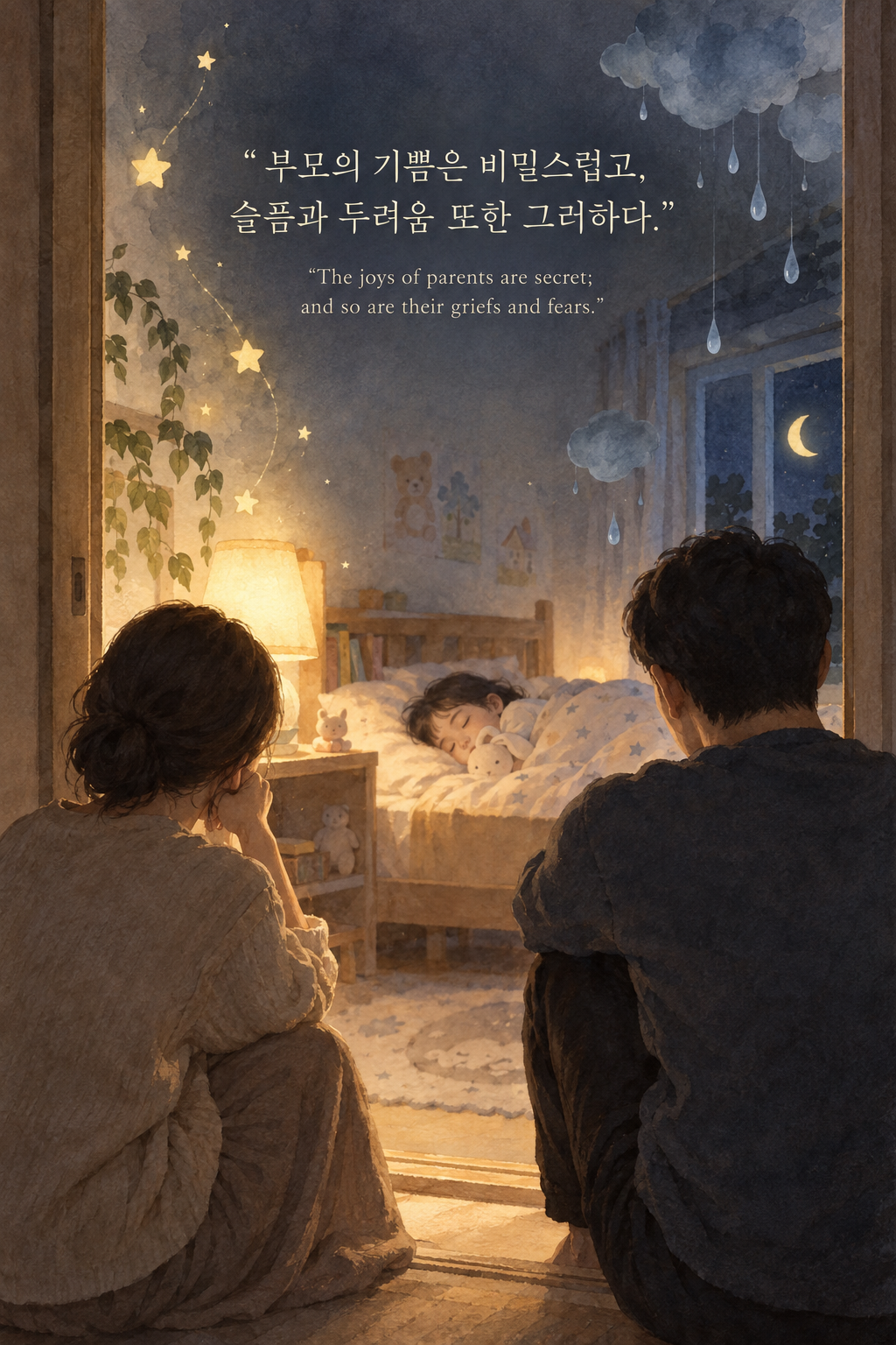 프랜시스 베이컨 명언 22 — 부모의 기쁨은 비밀스럽고, 슬픔과 두려움 또한 그러하다.