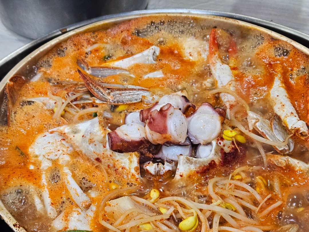 화서역 수모임 꽃게탕