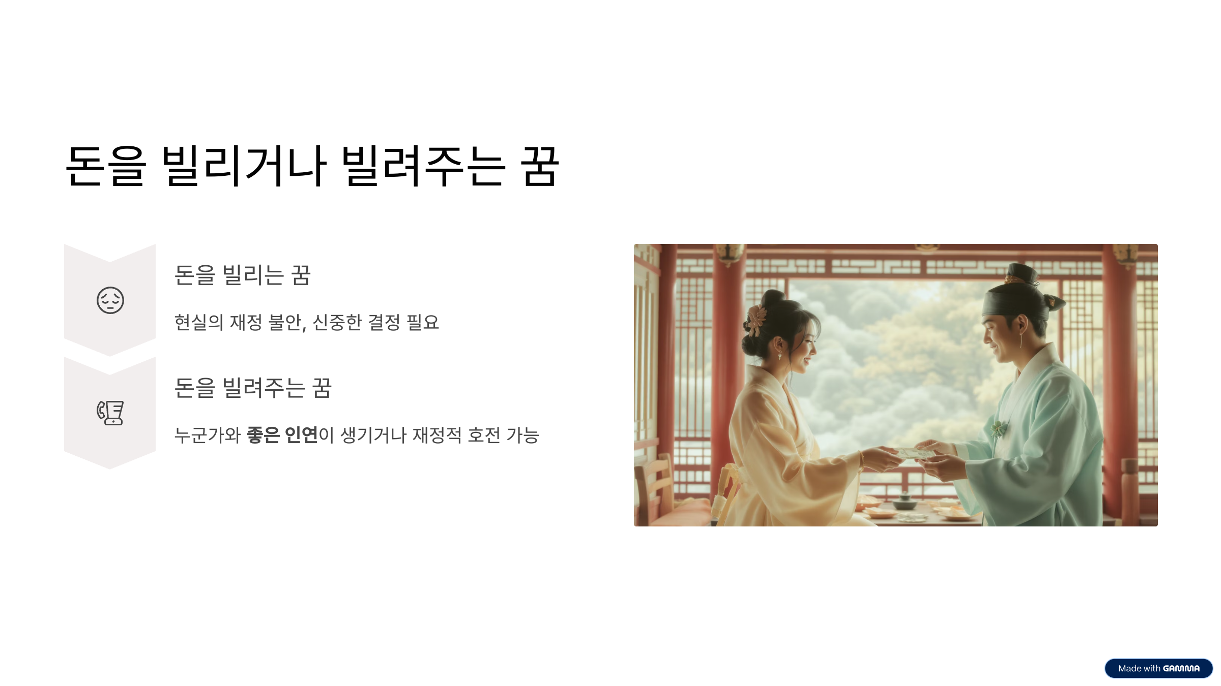 돈이 나오는 꿈 해몽 총정리
