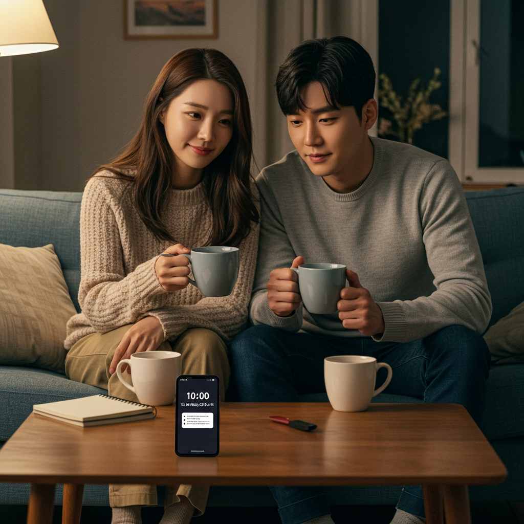 10분 체크인 루틴