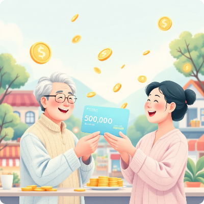 괴산군 민생안정지원금 신청 이미지