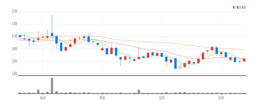 시너지이노베이션 주봉