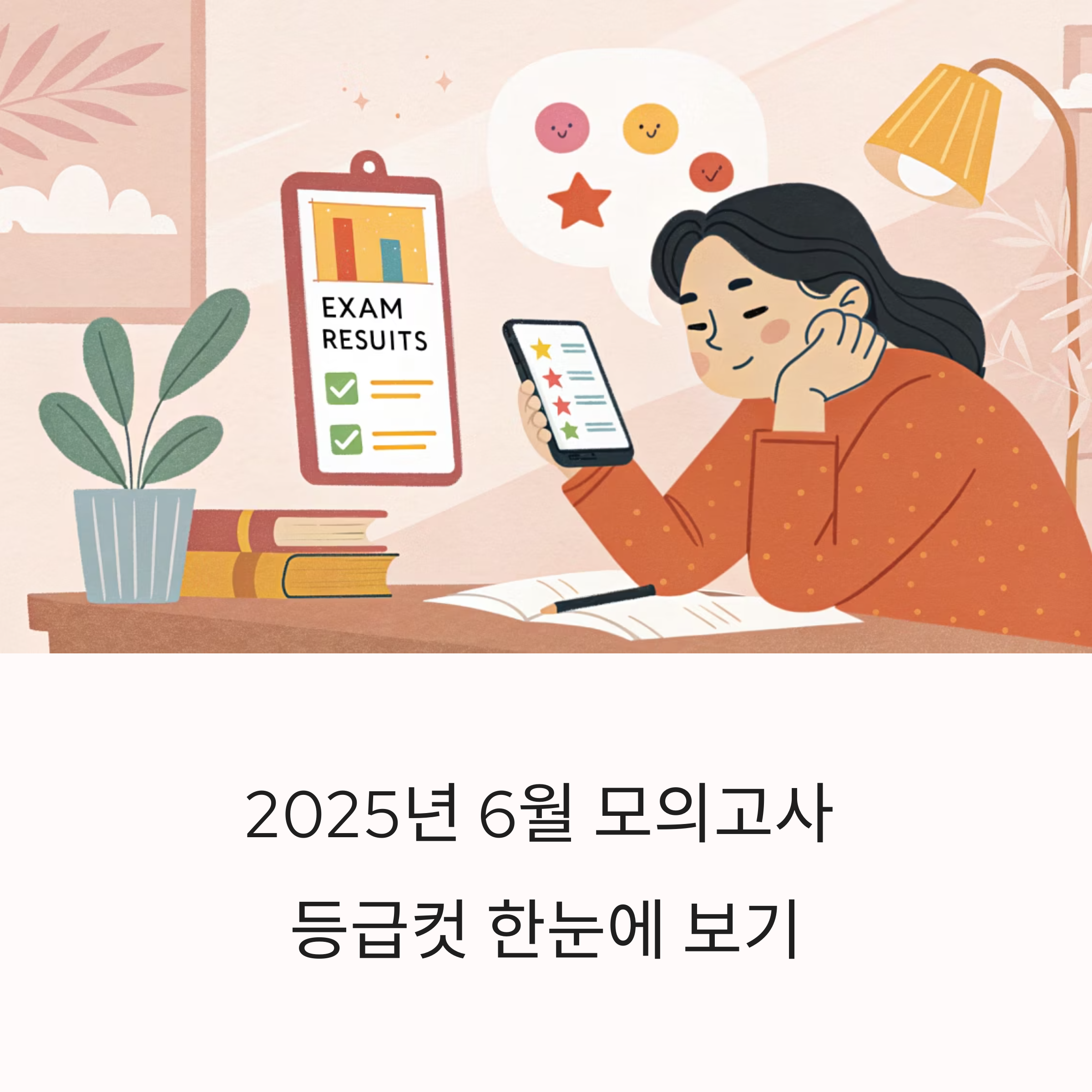 2025년 6월 모의고사 등급컷 비교 분석