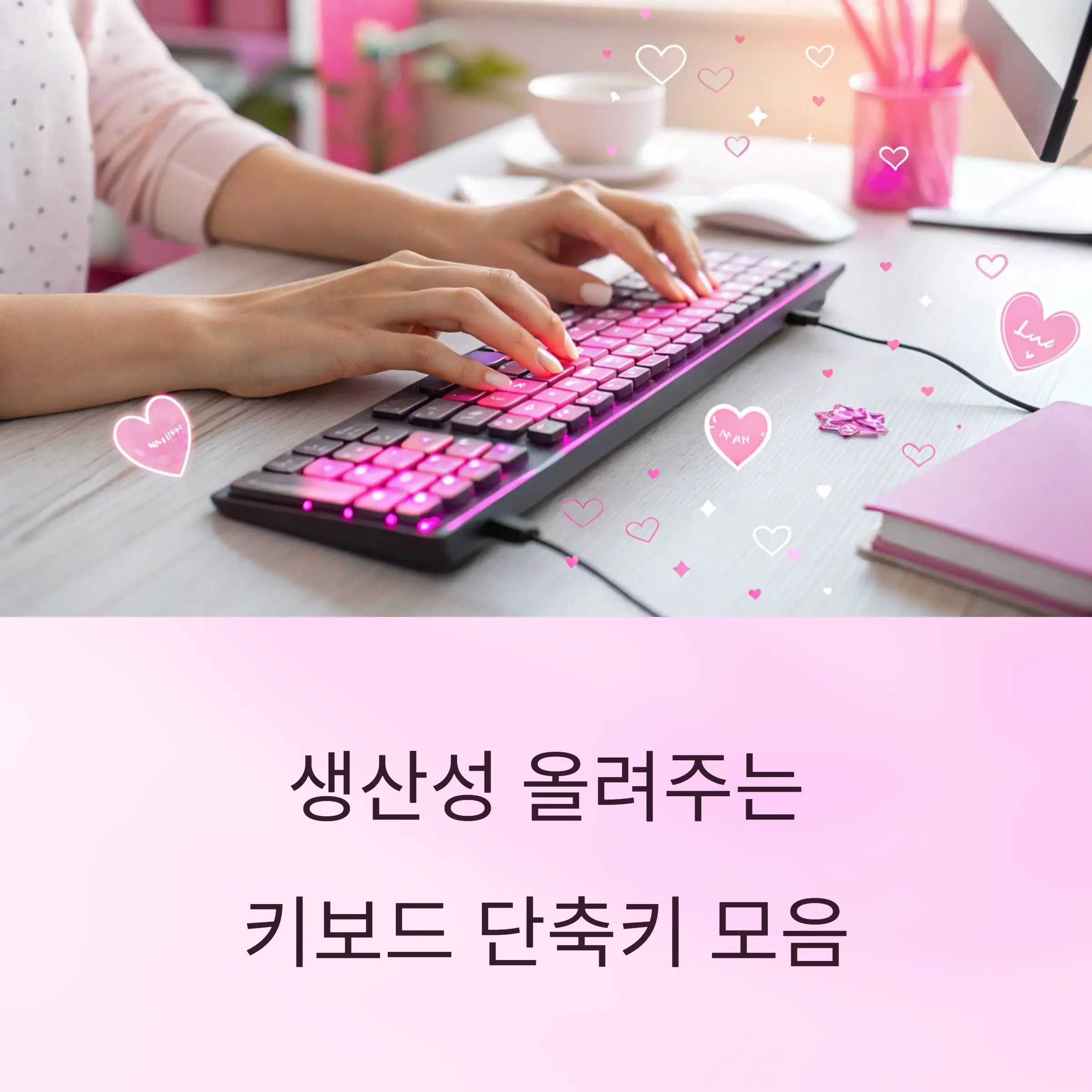생산성 올려주는 키보드 단축키 모음