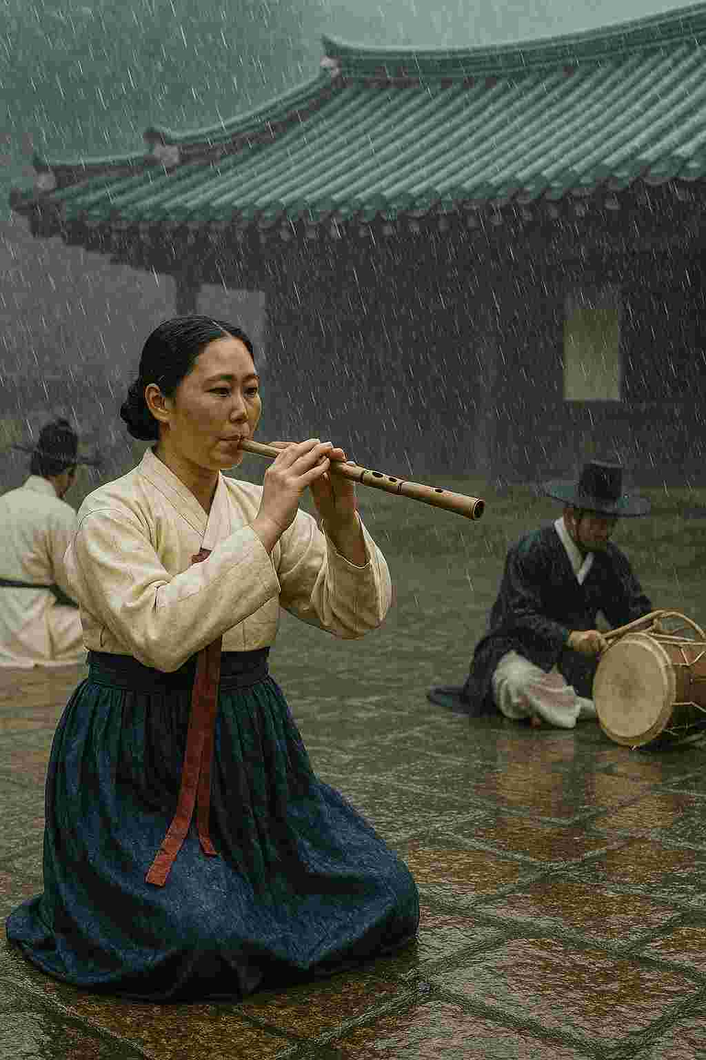 폭풍우 속에서도 울리는 가락: 자연을 이겨내는 소리의 미학