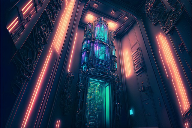 미래의 승강기 모습