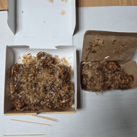 미아역 타코야끼 포장마차 일반 타코야끼(매운맛, 순한맛), 치즈볼 타코야끼(매운맛, 순한맛)