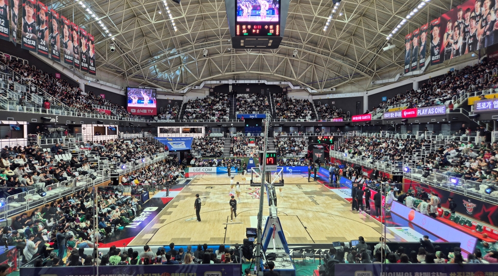 농구는 처음이야! 수원 KT 소닉붐 아레나 나들이~!