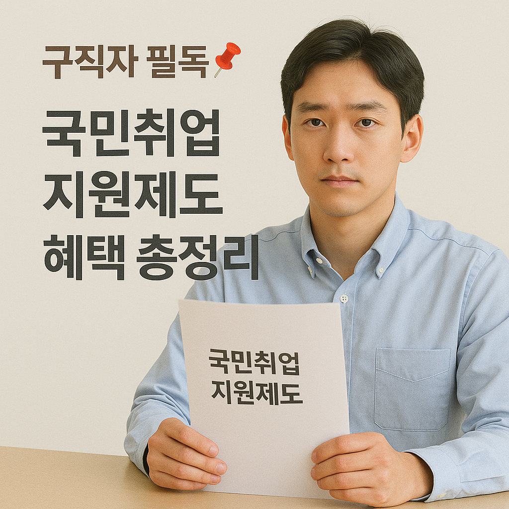 구직자 필독📌 국민취업지원제도 신청 자격과 혜택 총정리