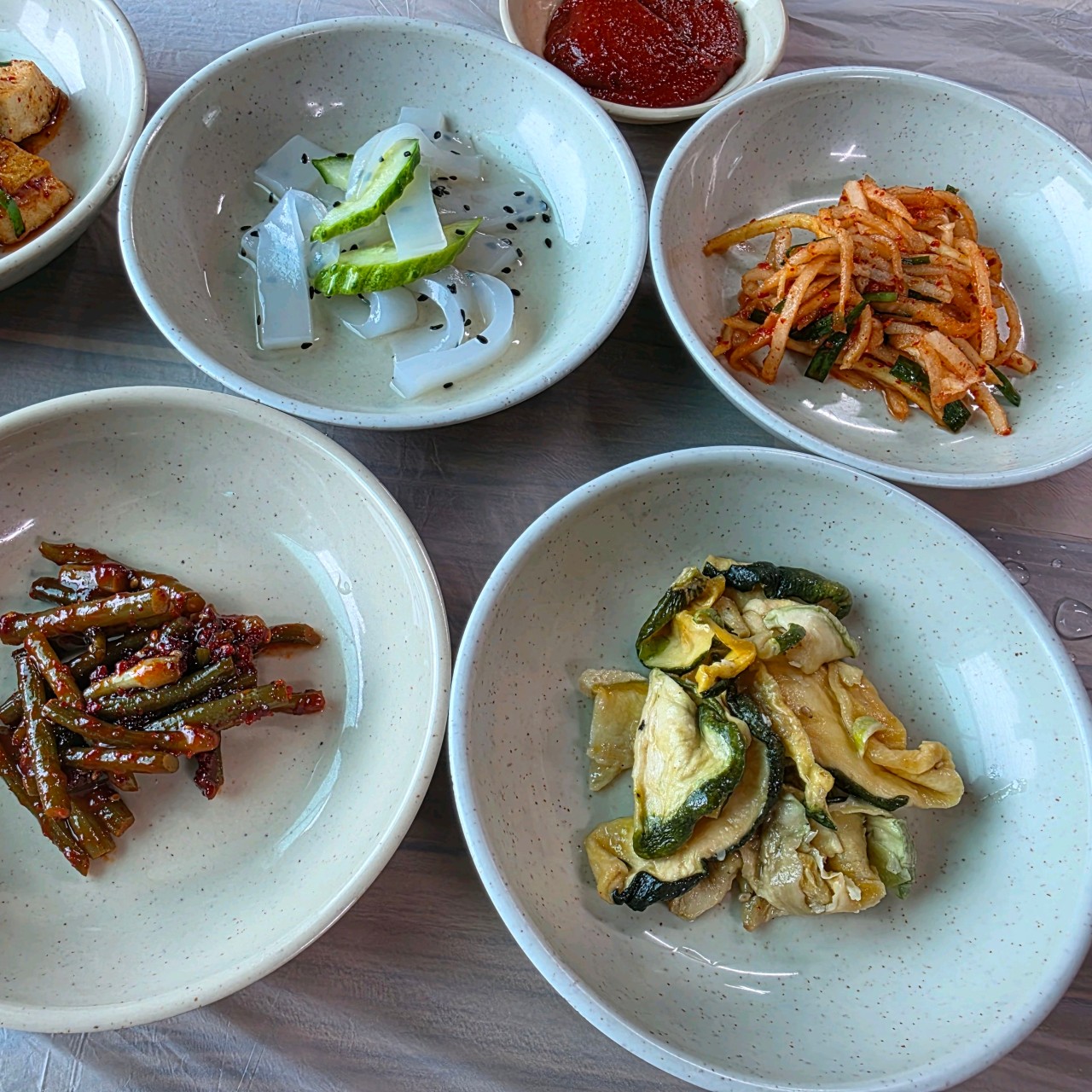 단양 단성면 맛집 영식할머니 마늘더덕제육 밥상