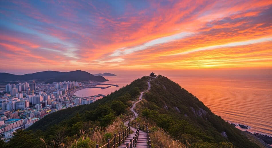 목포 유달산의 자연과 바다가 어우러진 낭만적인 여행기