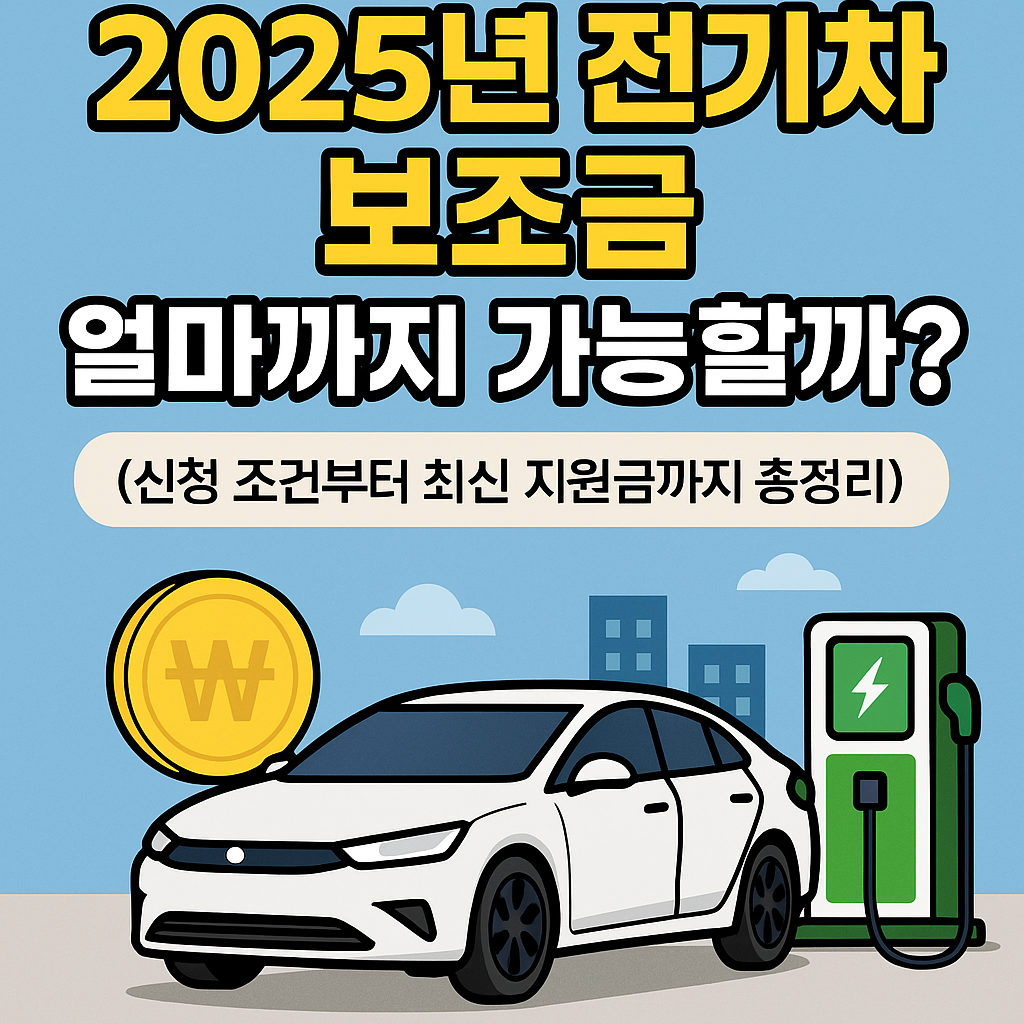 2025년 전기차 보조금 얼마까지 가능할까? (신청 조건부터 최신 지원금까지 총정리) 관련 사진