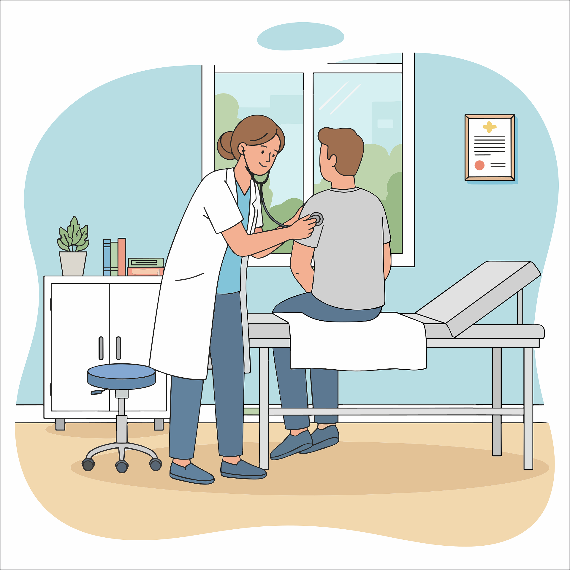 국가건강검진 대상자 조회 방법 