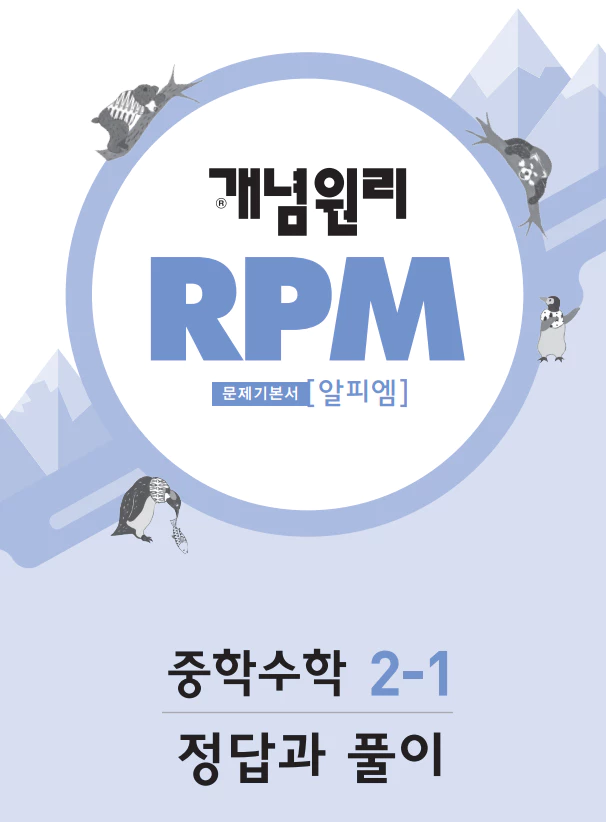개념원리 RPM 2-1 답지