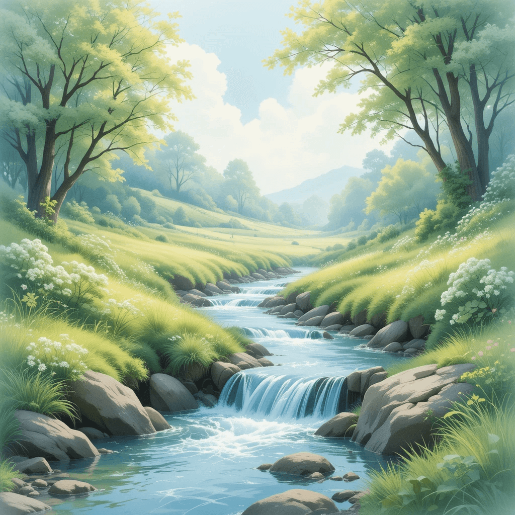 막혔던 일이 풀릴때 꾸는 꿈 중 맑은 물이 흐르는 꿈