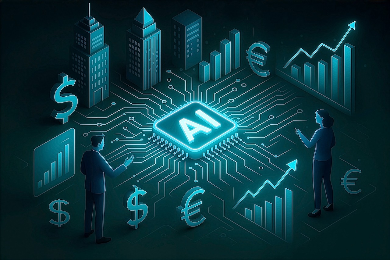 AI와 미래 노동 시장 관련 이미지