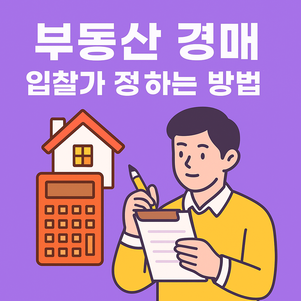 부동산 경매 입찰가 정하는 방법, 실전 계산법 총정리