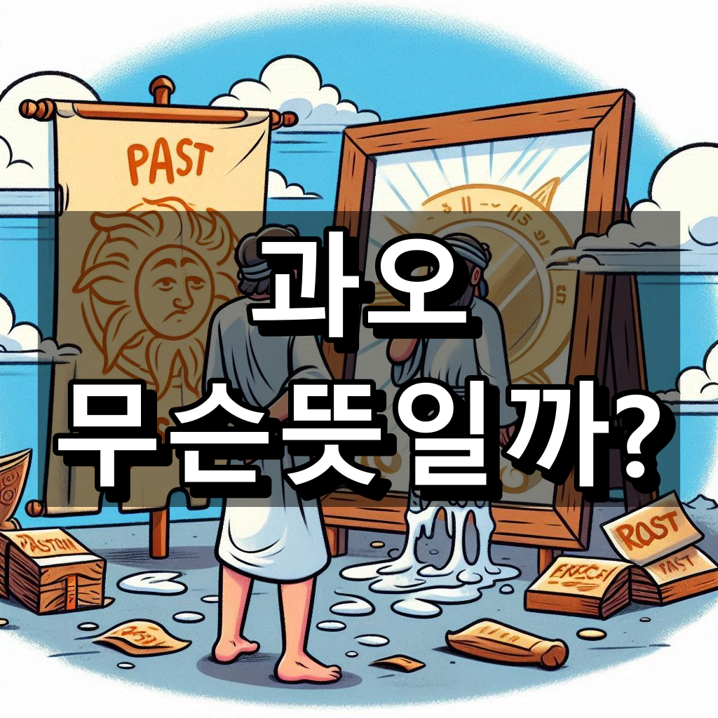 과오 뜻 대표 이미지