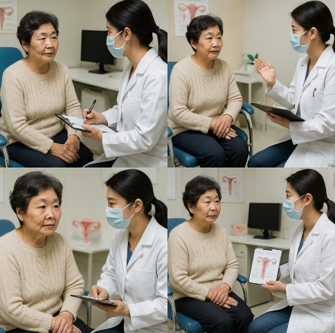 자궁탈출증에 관련된 사진