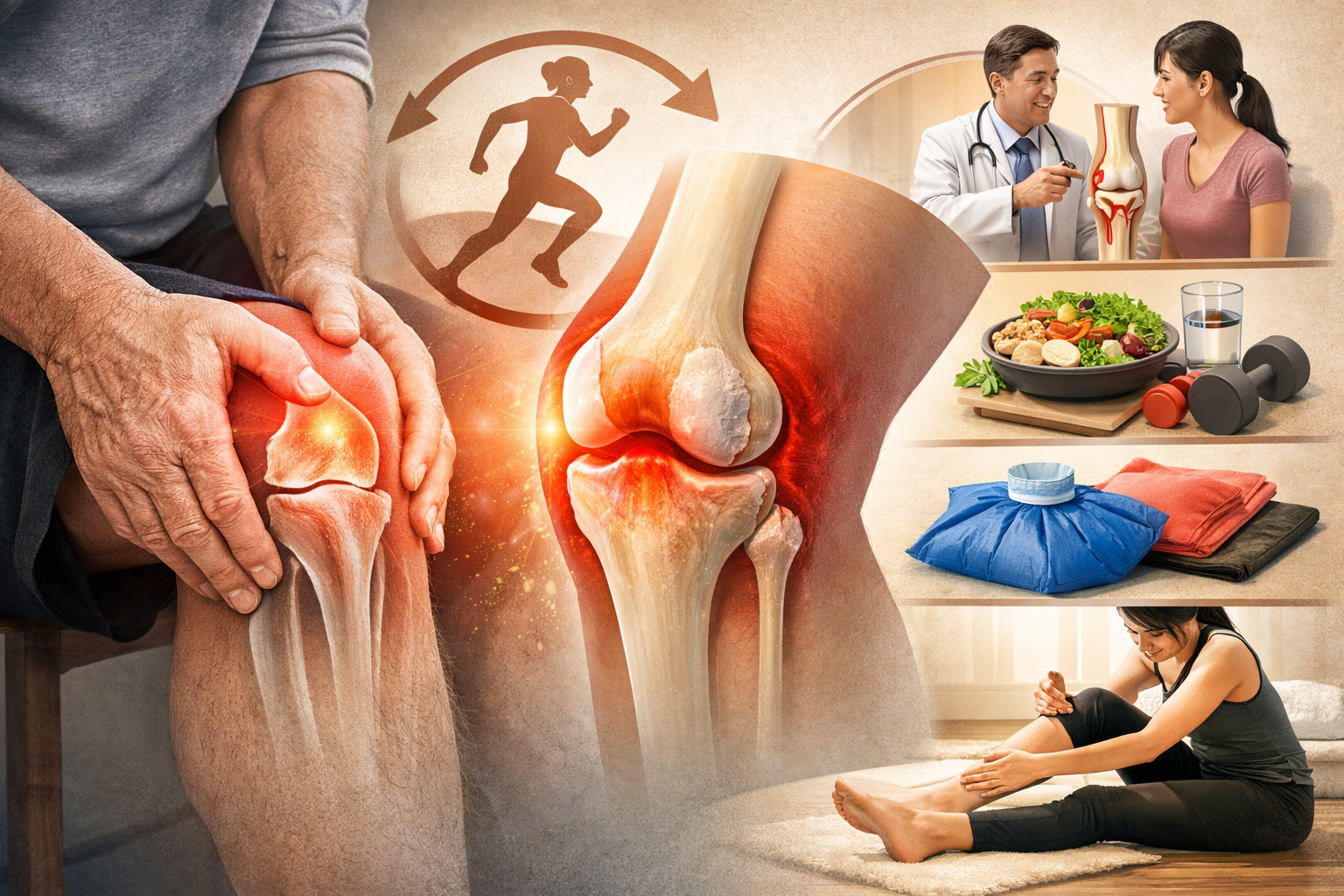 무릎 통증이 반복되는 이유