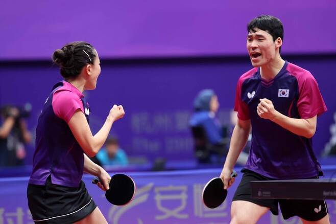 탁구 남북전 승리