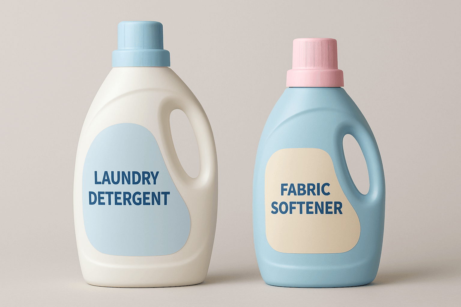 세탁세제와 유연제