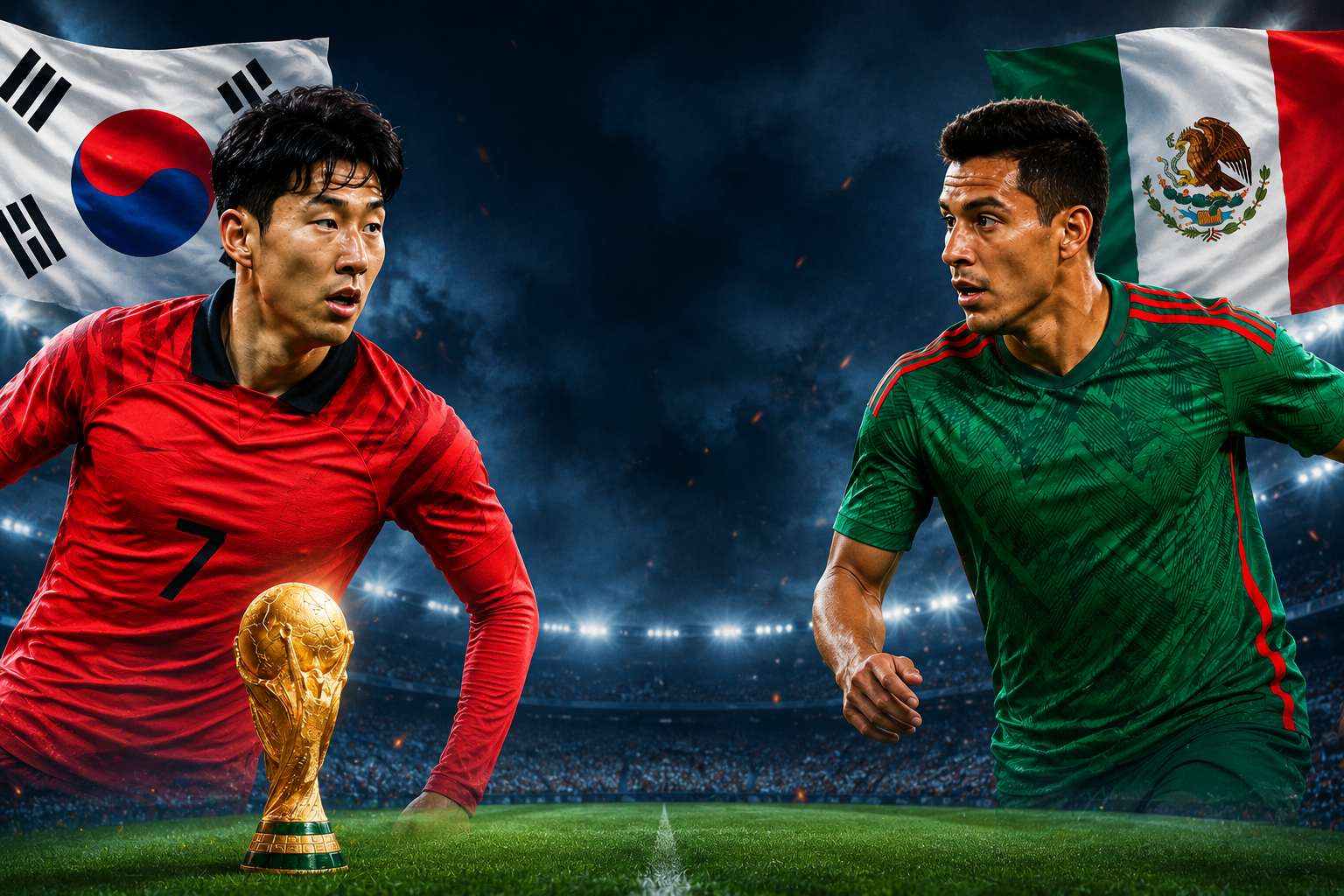 2026 북중미 월드컵 A조 2차전 대한민국 vs 멕시코 대한민국 승리시 16강 진출 가능성?