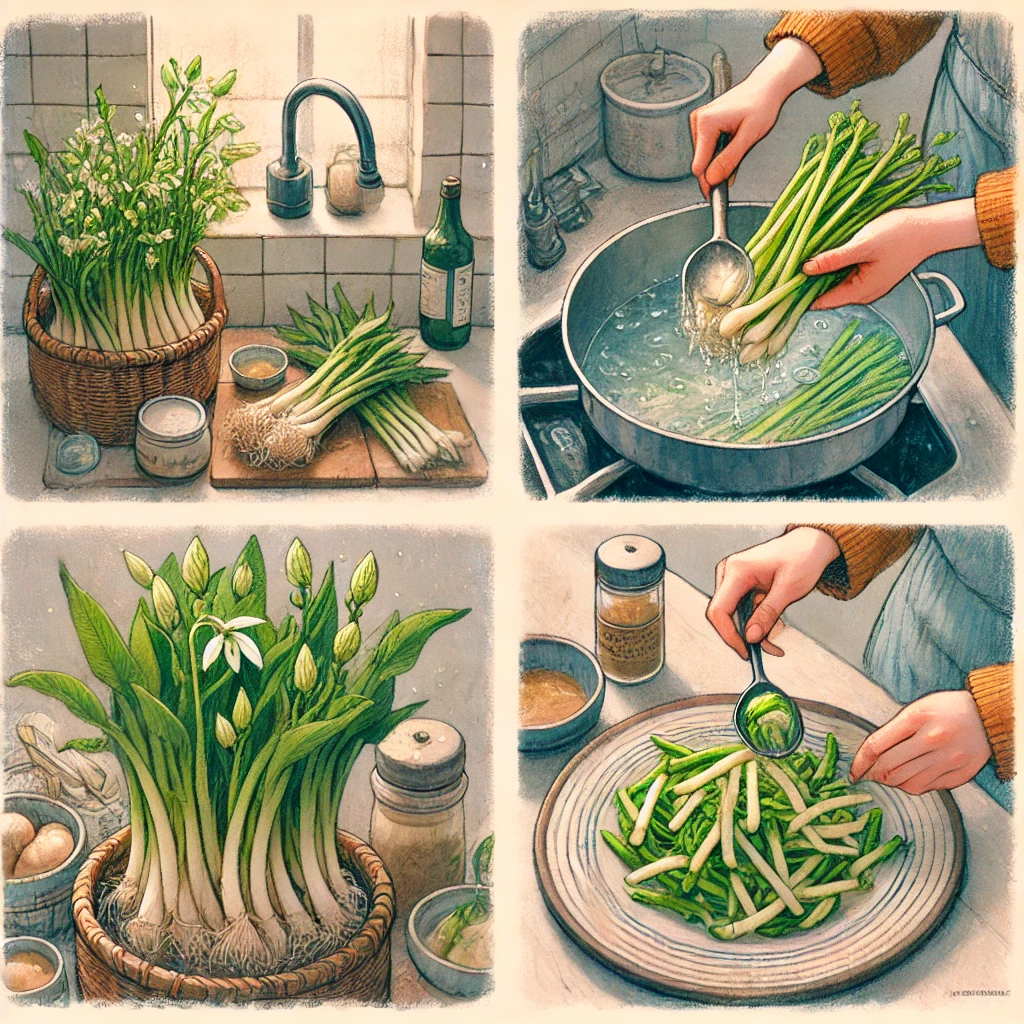 가죽나물 효능 양념 무침 만들기 요리 레시피 관련 사진