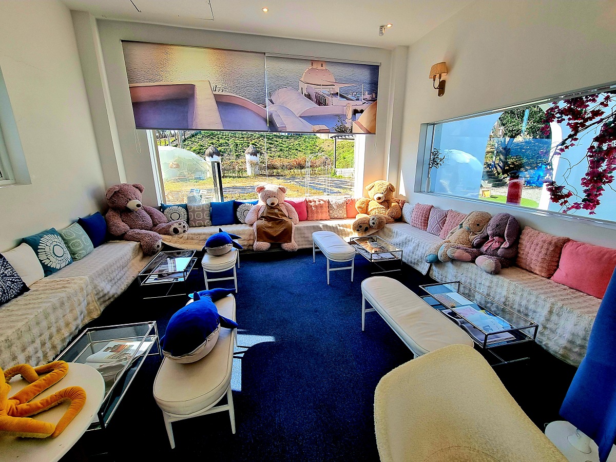 강원도 홍천 테샤로바 카페: 홍천강뷰 그리스식 감성 맛집, 쿠폰 정보