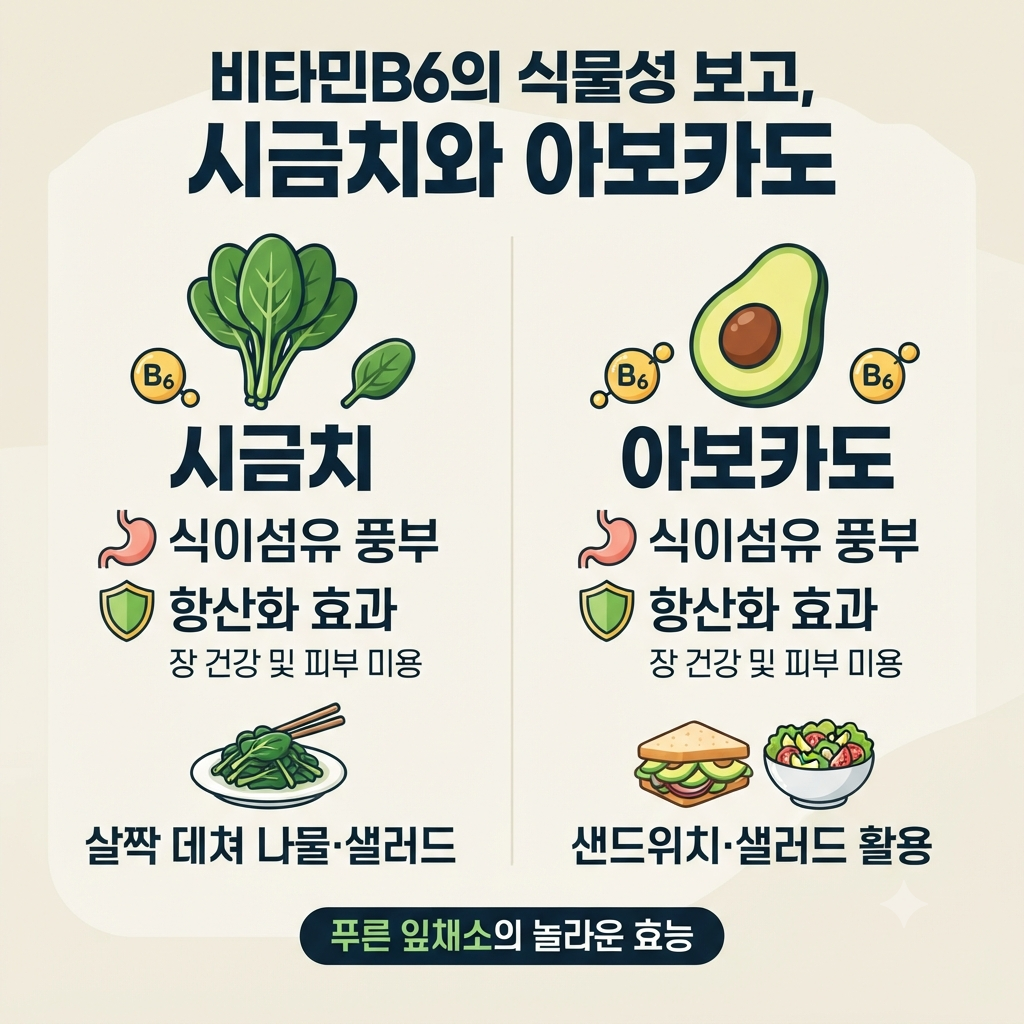 비타민B6 많은 음식