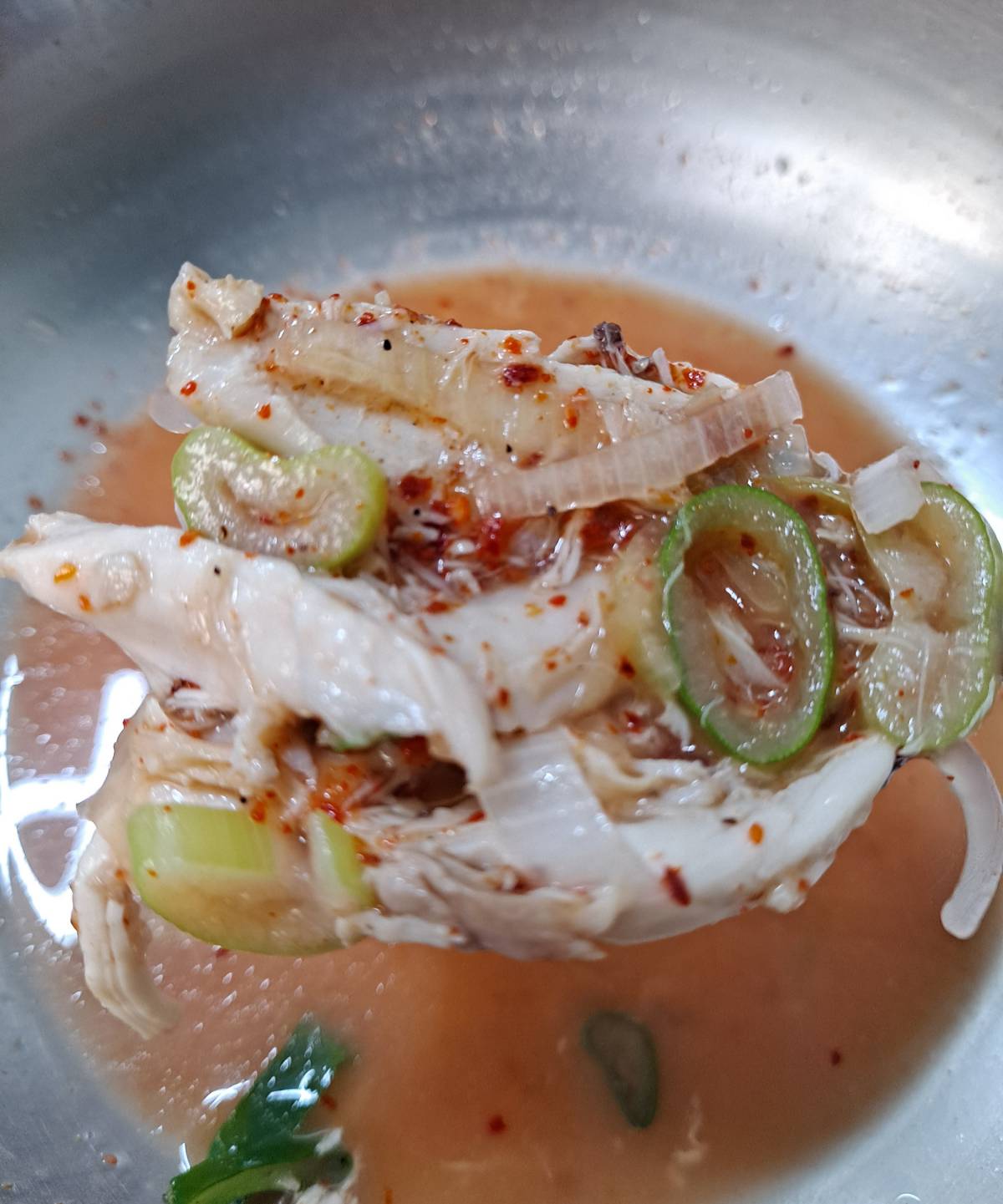 닭곰탕 마지막 한 숟가락