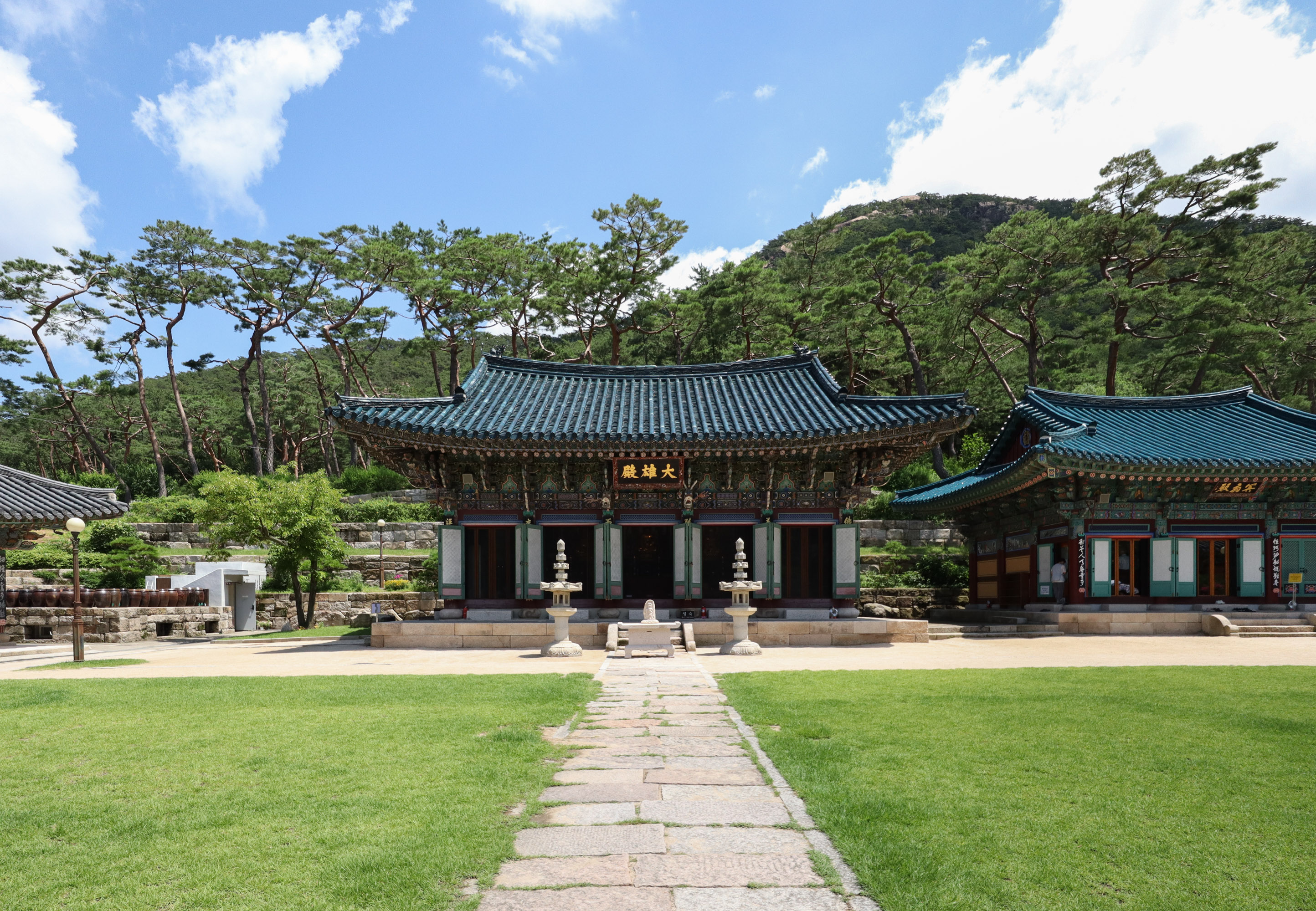 서울 진관사 계곡 주변 맛집 카페 배달 강아지 동반 정보