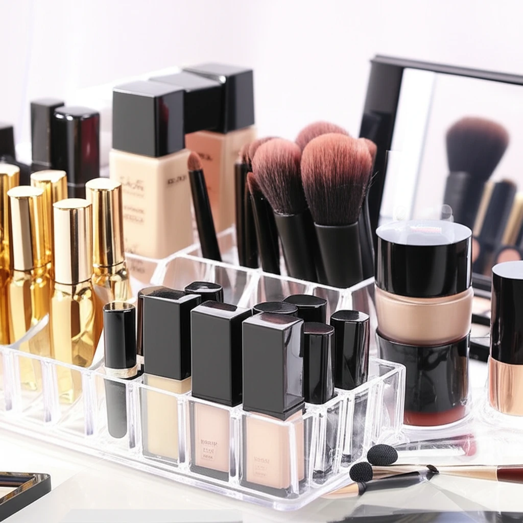 화장대 정리 고민 끝! 다이소 화장품