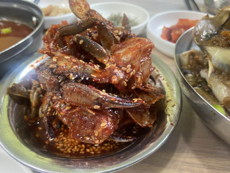 여수 싱싱게장마을 게장백반 가격 주차장 택배