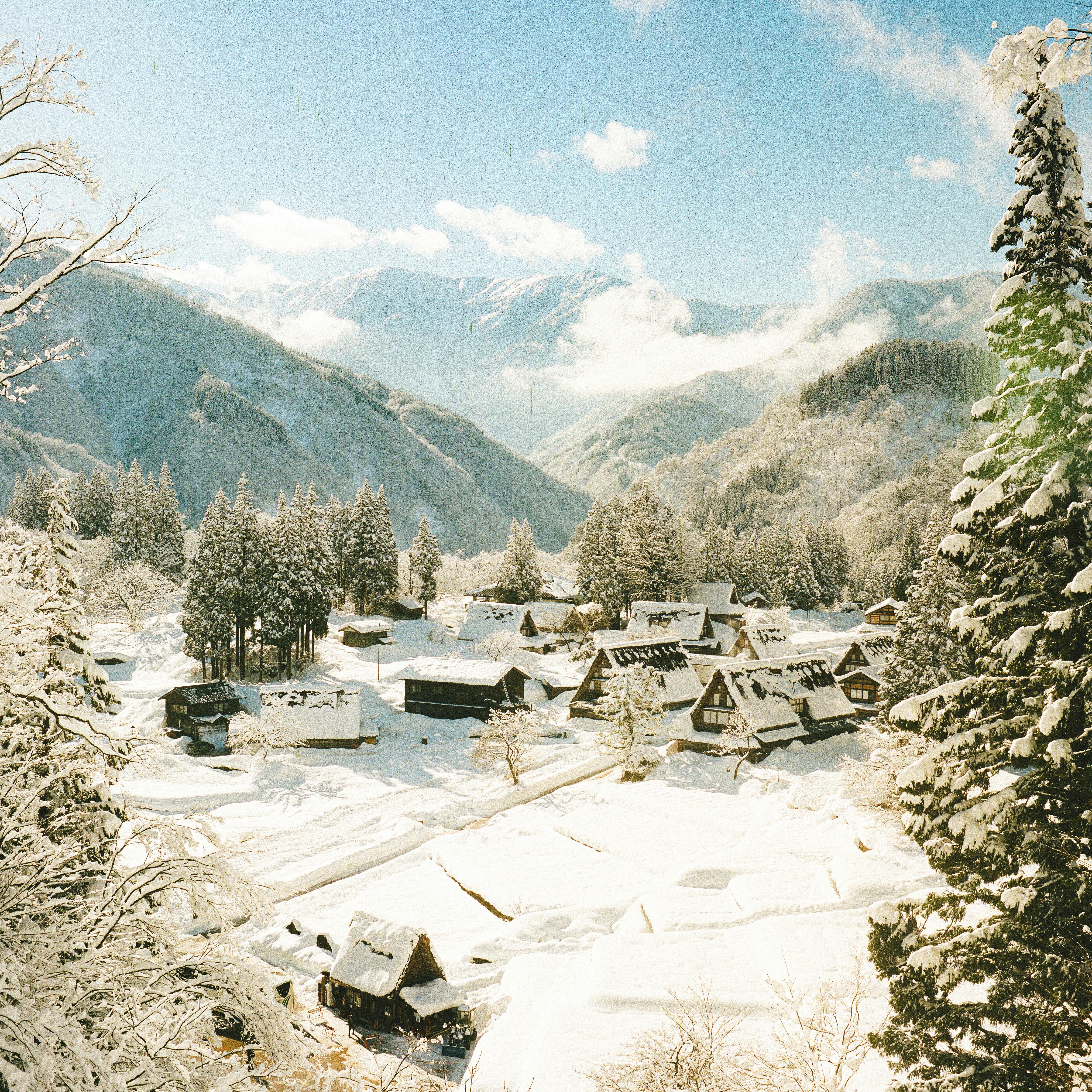 눈 내린 시라카와고