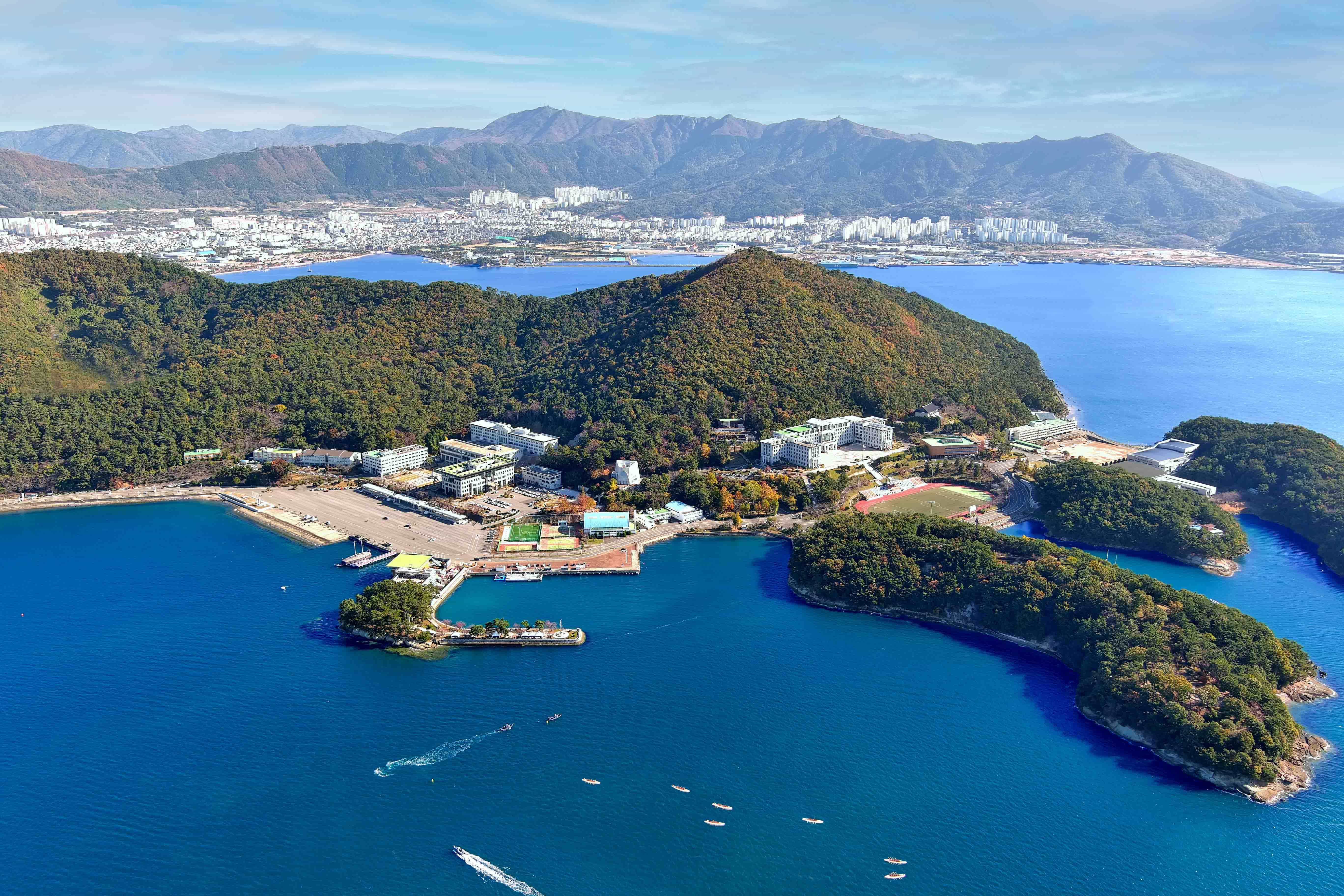 해군사관학교 부감샷