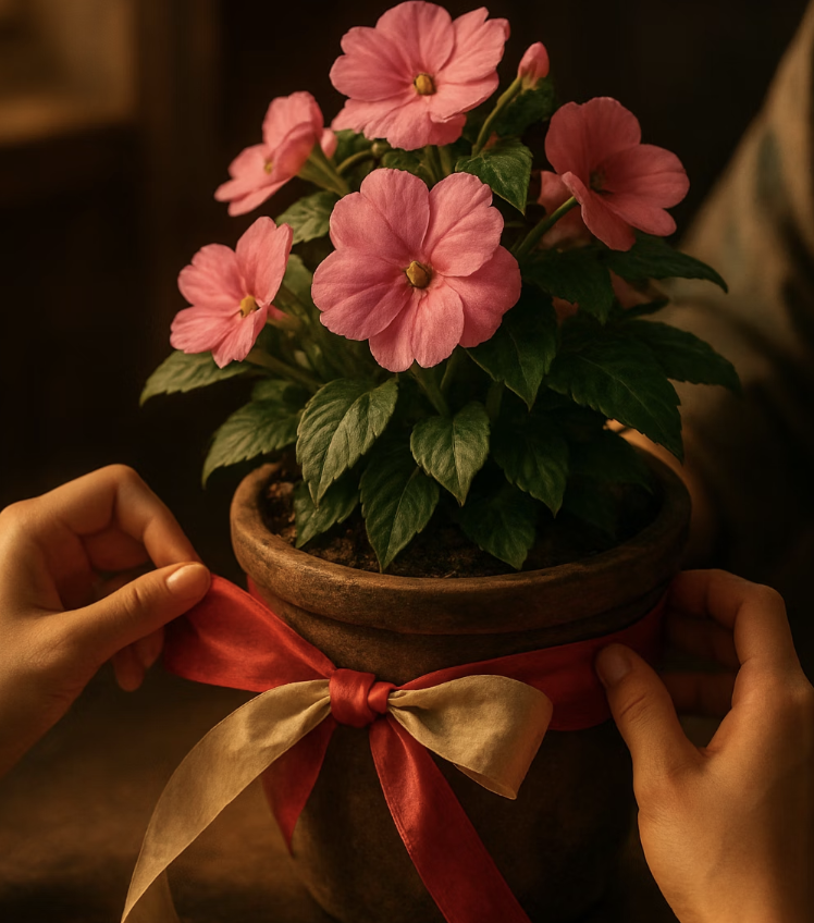 추억을 선물하는 작은 꽃