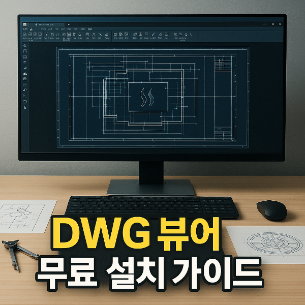 DWG 뷰어 썸네일 이미지입니다.