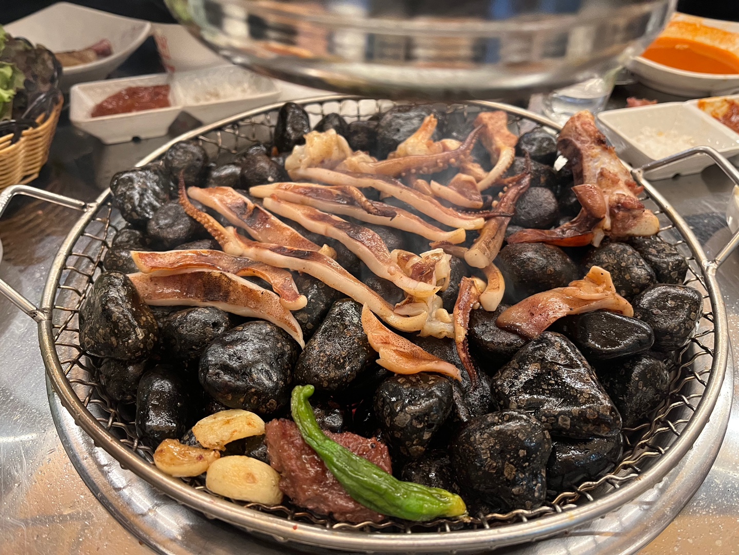 숯불 오징어