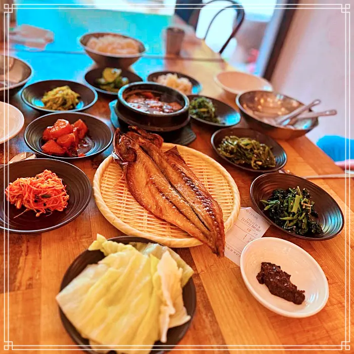 남양주, 양주CC, 금남리 맛집 강원도식 집된장 집밥 한 상, 강된장 깡장 찌개