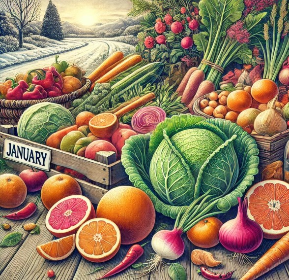 1월 제철음식 관련 사진