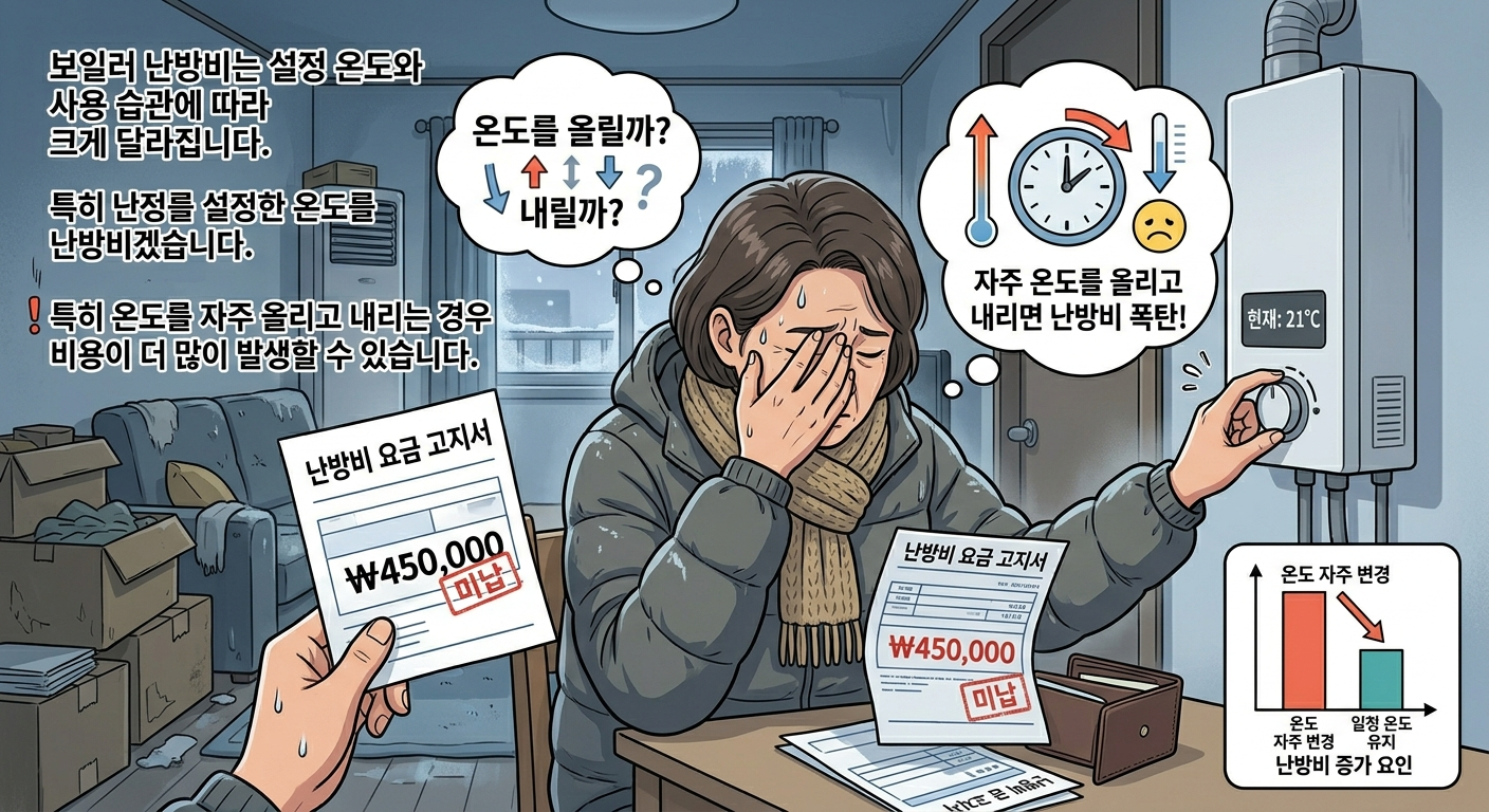 난방비가 많이 나오는 이유