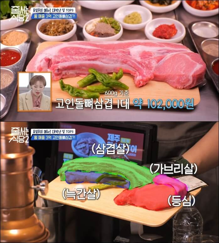 고인돌뼈삼겹